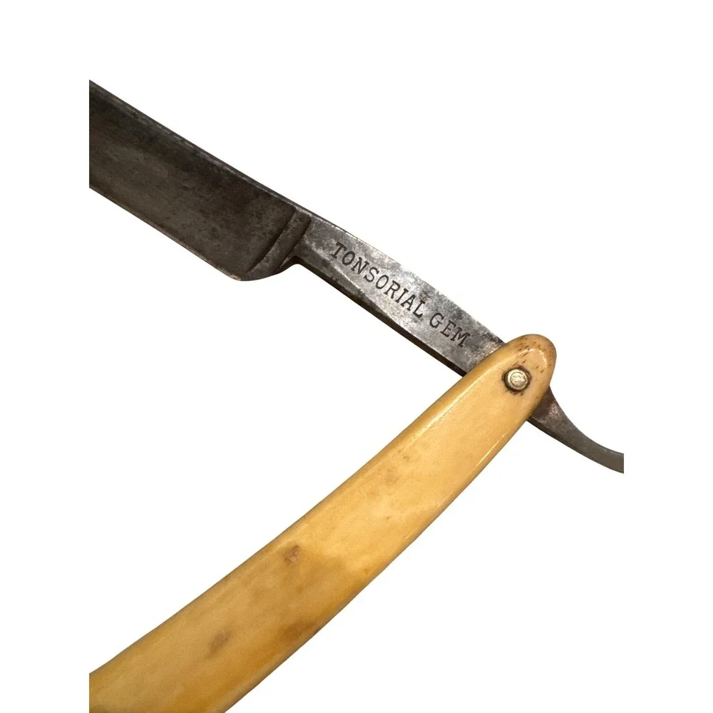 Antique F.A. Clauberg TORSORIAL GEM Straight Razor Made In Germany ca 1891-1910